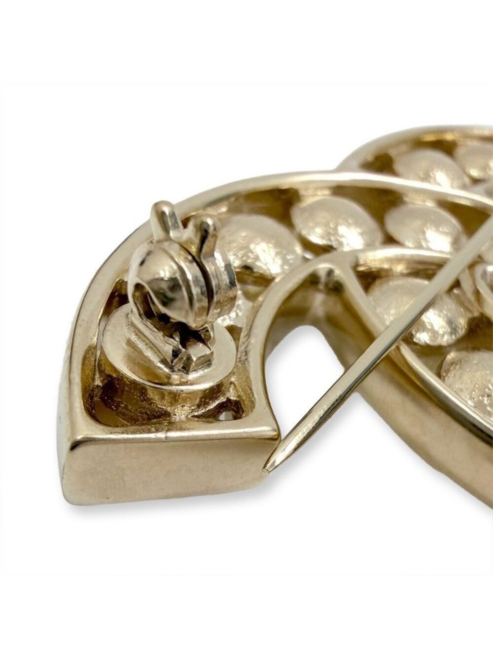 Chanel Logo Brooch Gold - Picture 4 of 5